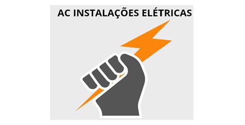 Logo de AC Instalação Elétrica - Serviços em Guabiruba SC