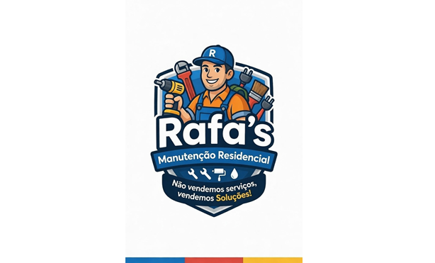 Logo de Rafa's Manutenção Residencial - Serviços em Guabiruba SC