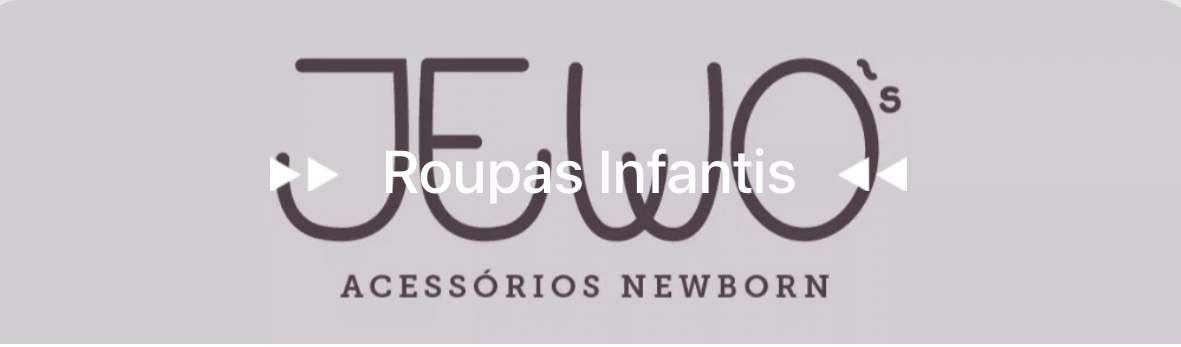 Logo de Jewos Props Newborn — Roupas e Acessórios para Fotografia - Eventos | Fotos e Vídeos em Guabiruba SC
