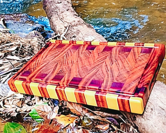 Tábua de Churrasco Marchetada 1
